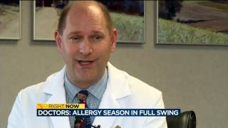 Allergy season in full swing in south-central Wisconsin
