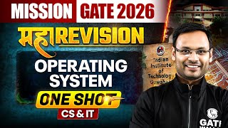 Operating System One Shot | CS & IT | Maha Revision | Mission GATE 2026 screenshot 5