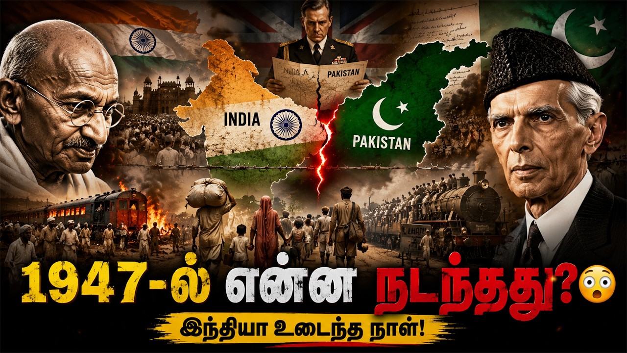 1947 ஆகஸ்ட் 15...  இந்தியாவின் இருண்ட நாள்! 😳இந்தியா - பாகிஸ்தான் பிரிவினை: மறைக்கப்பட்ட உண்மை!