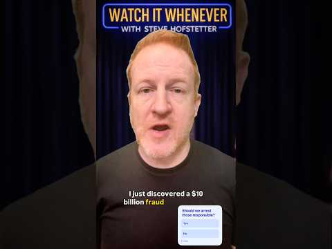 I just discovered massive fraud!