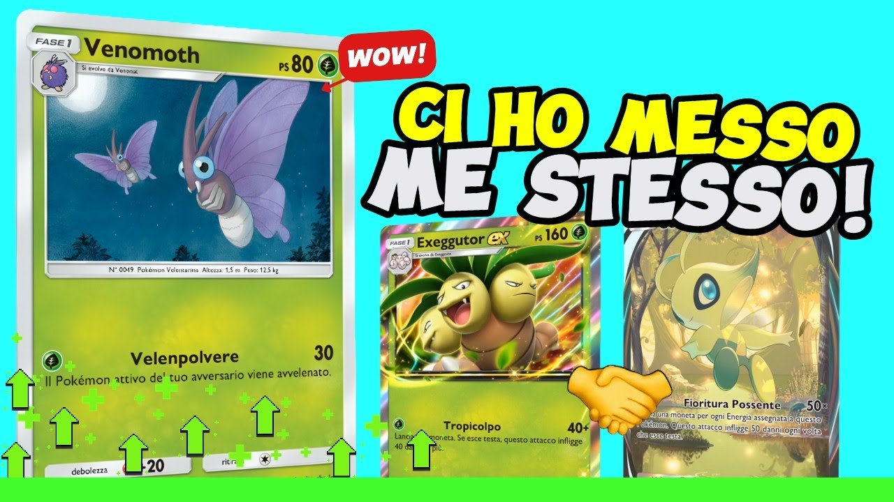 Un Mazzo OK! Deck Venomoth ed Exeggutor EX su Pokemon Pocket! - YouTube