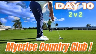 Day 10 Golf Vlog At Myerlee Country Club! FT The Deerings!