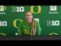 Emma Cox | Postgame - Ohio State (Game 2)