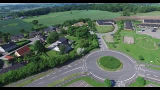 Harlev - Denmark - Drone Video - Dji Phantom 3 4K - Second Drone Flight Training Now In 4K