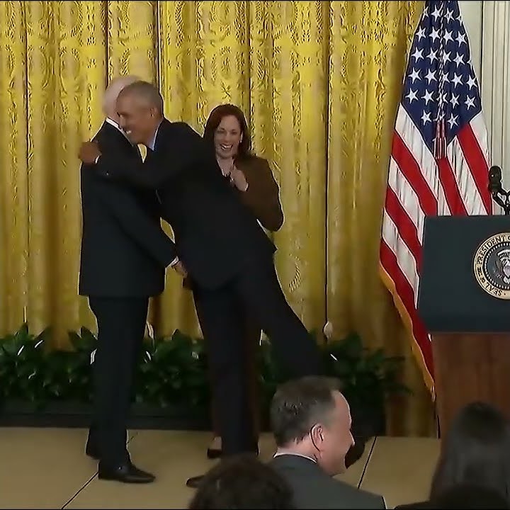 Obama Jokes With Biden: 'Thank You, Mr. Vice President'