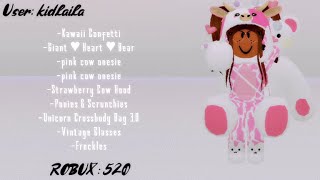 11 Awesome Roblox Giant Heart Teddy Bear Outfits Youtube - back bear roblox code