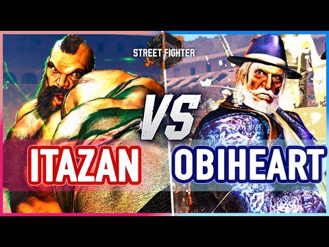 SF6 🔥 Itazan (Zangief) vs Obiheart (JP) 🔥 Street Fighter 6