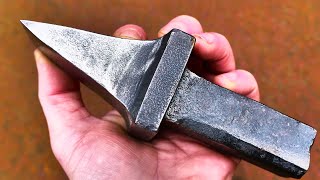 Blacksmithing - Forging a Hot cut Hardy/Hardie Tool For the anvil