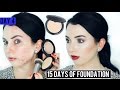 COVER FX TOTAL COVER CREAM Foundation {First Impression Review & Demo!} 15 DAYS OF FOUNDATION