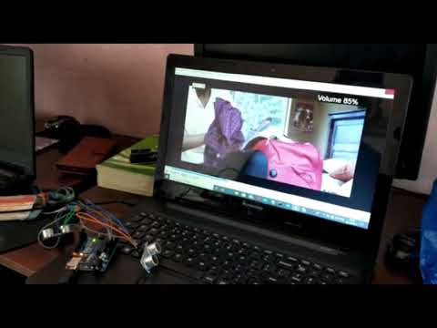 Control VLC player with hand gestures