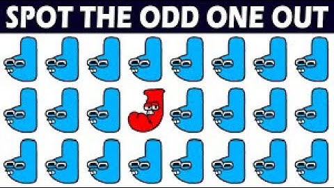 Spot the Odd One Out Alphabet Lore QuizSpot the difference Guess the AlphabetLore Quiz#oddoneout