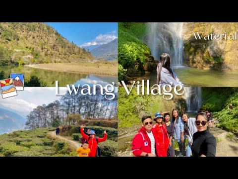 LWANG Village Vlog,Cannoying waterfall ,Tea 🌿Garden,Family time/Life in Nepal☀️