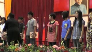 1020618 22頒發家長會勵志獎 臺中市文心國小第二十屆畢業典禮