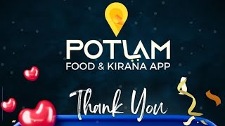 POTLAM Food & Kirana App screenshot 1