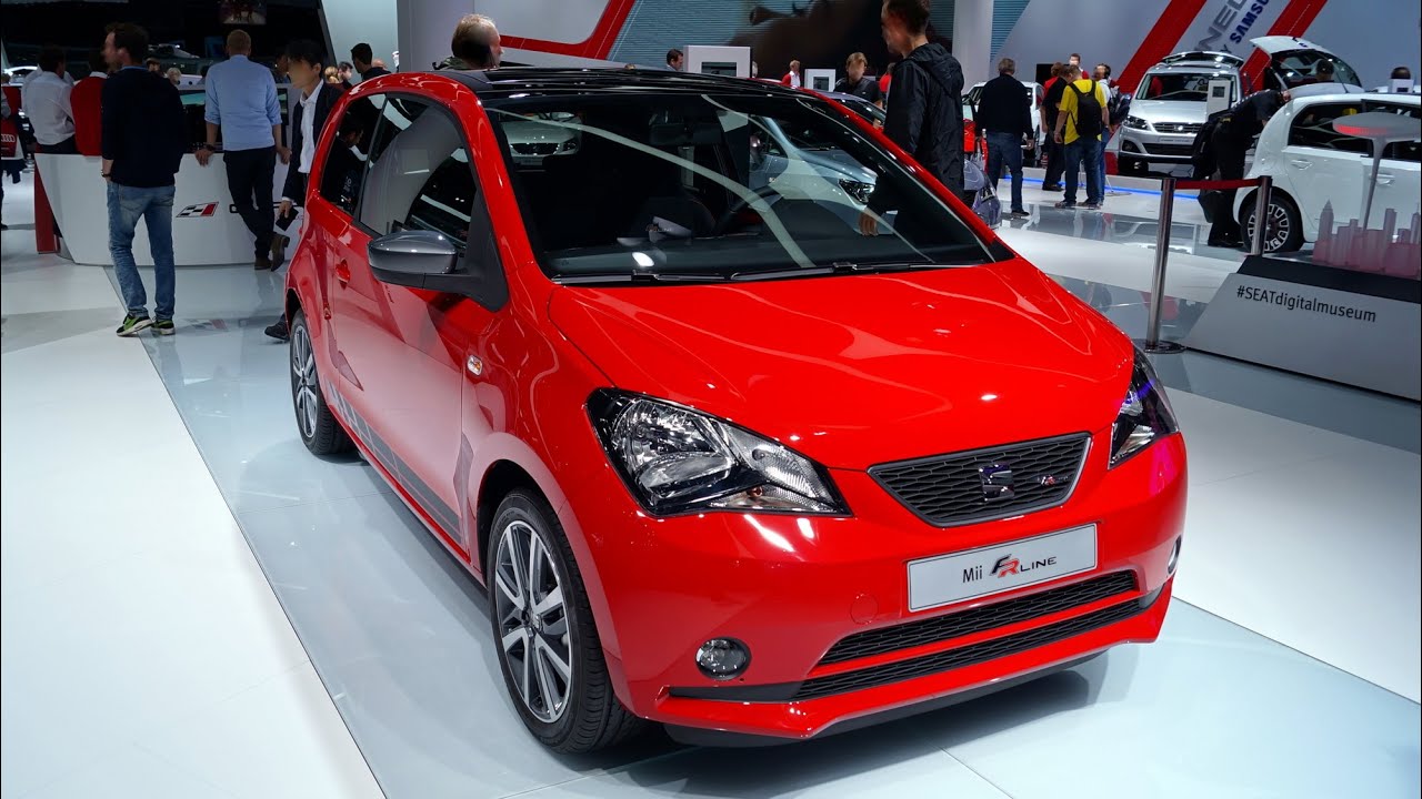 FRANKFURT - SEPT 2015: Seat Mii FR Line presented at IAA International  Motor Show on September 20, 2015 in Frankfurt, Germany Stock Photo - Alamy