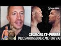 Georges St-Pierre fascinating chat on boxing, Fury v Joshua, Mayweather, Lomachenko, greatest ever