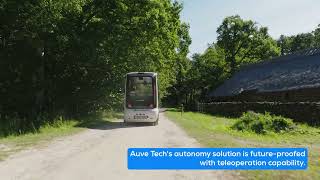Autonomous Shuttle Teleoperation Part 1