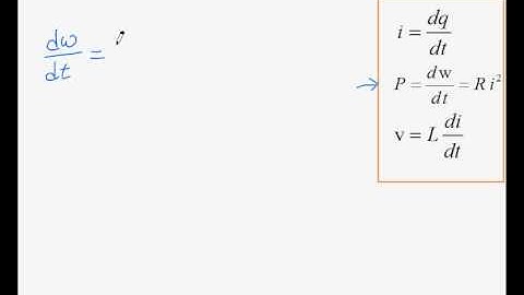 Electrical Applications of Derivatives 1