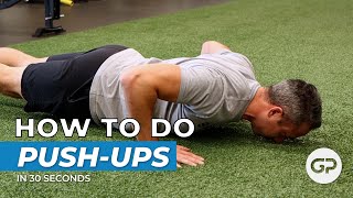 Push up | Exercise Technique Library by Dr. Jacob Goodin 387 views 1 month ago 34 seconds