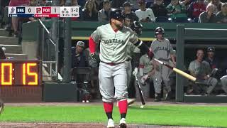 Red Sox Contreras Denied Pine Tar, Throws Bat