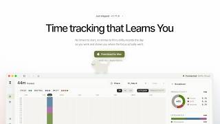 This Time Tracker Learns How You Work | Drifty screenshot 5