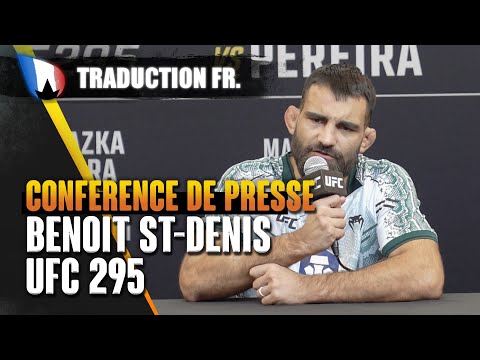 UFC 295 Benoit St-Denis réagit à son KO sur Frevola