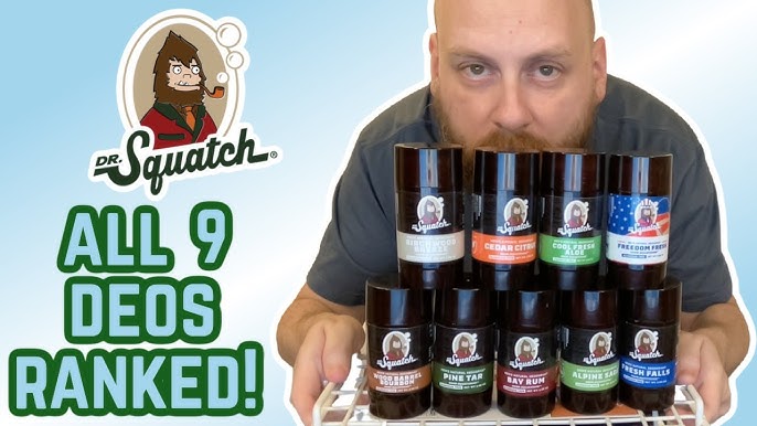 Some Proof of Two Dr. Squatch Bars After 82 Days (40 Days Each