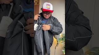 Screamous WindBreaker Jacket Reflective HECTIV BLACK