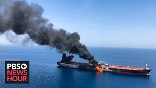 After suspected attacks on Mideast oil tankers, U.S. blames Iran