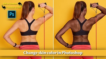Change skin color in Photoshop | Milk to Chocolate and Chocolate to Milk.
