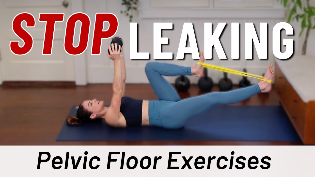 Pelvic Floor Exercises to STOP LEAKING & Prevent Urinary Incontinence ...