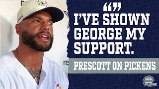 Dak Prescott Speaks on George Pickens, His Health & Cowboys Expectations 👀