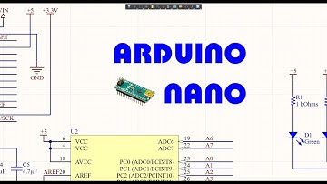 Arduino Nano Schematic on Altium (TIME LAPSE)