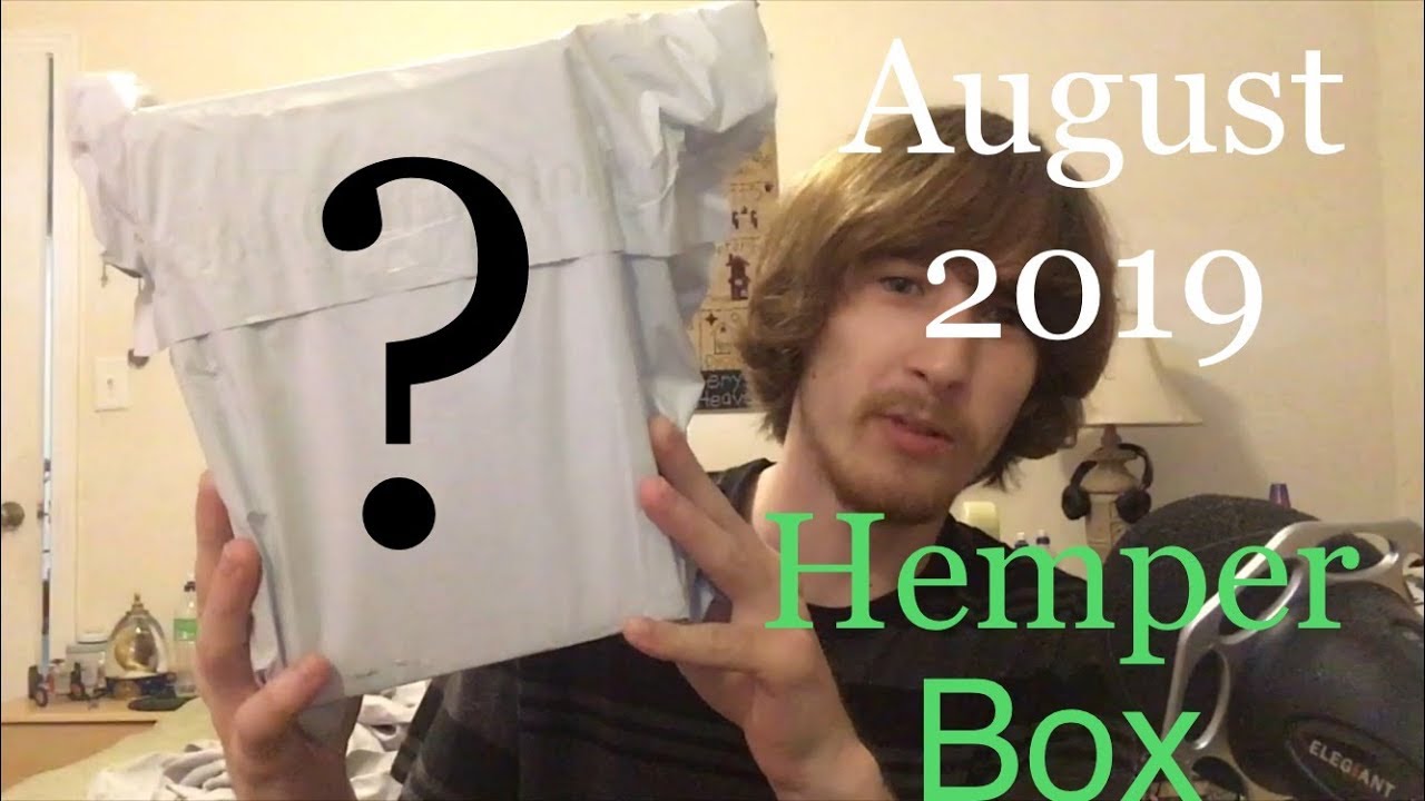 Hemper Box Unboxing (August 2019)