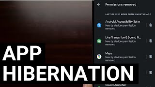 Android 12 Has a New App Hibernation Feature for Unused Applications screenshot 5