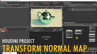 Houdini tip - Transform Normal map