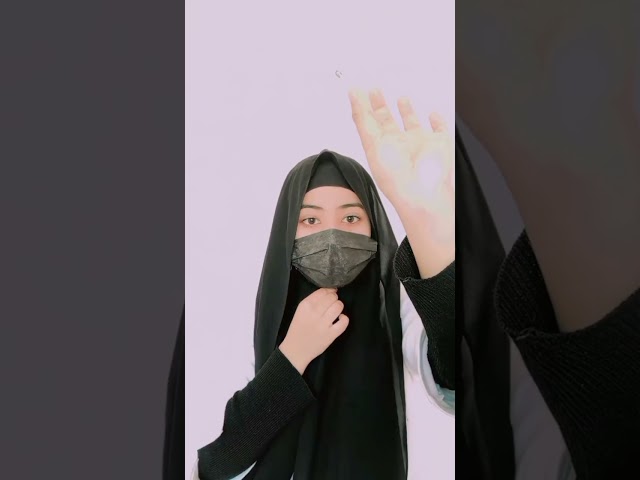 Easiest summer hijab Tutorial || islamic  hijab style. class=