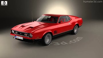 Ford Mustang Mach 1 1971 James Bond 3D model by 3DModels.org