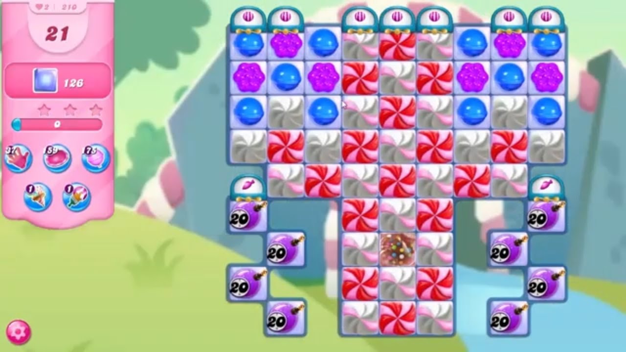 How Do I Beat Level 210 In Candy Crush Saga