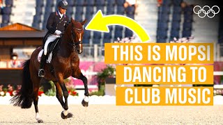 The 'rave horse's' amazing #Tokyo2020 routine!