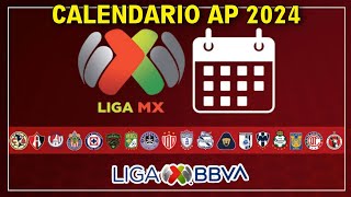 ✅️CALENDARIO COMPLETO DE LA LIGA MX PARA LA APERTURA 2024 🔥🔥