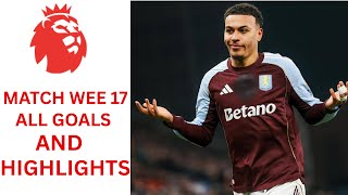 ‎‎ALL Premier League Goals – Matchweek 17🔥 | 2025/26 Season Highlights