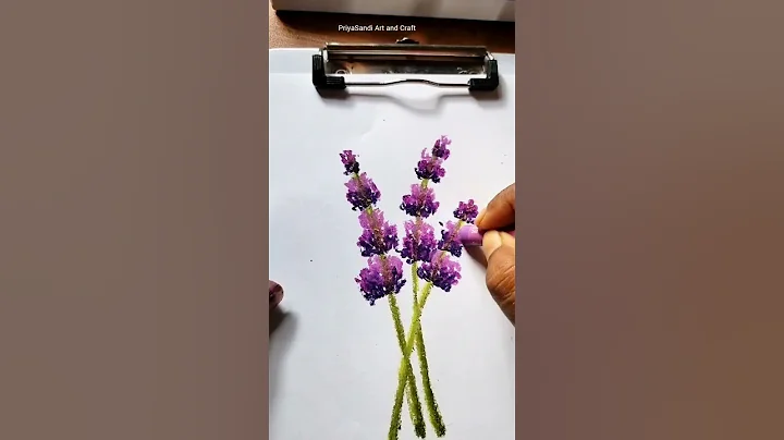 Oil pastel drawing - easy flowers #shorts #youtubeshorts #oilpasteldrawing #art #creativeart