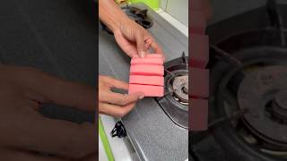 Useful Trick With A Washing Sponge And A Rubber