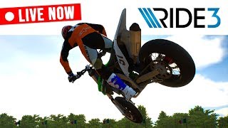 RIDE 3 - Let's Test Some Bikes! - Career Gameplay EP1