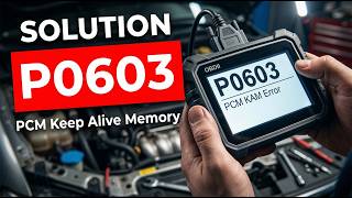Celebrity HOW TO FIX P0603 OBD II ERROR CODE - PCM Keep Alive Memory KAM Error Fix Wealth