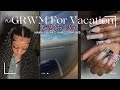 BIRTHDAY VLOG : GRWM FOR VACATION | Hair , Lashes , Nails , Brows , Wax &amp; More ! PART 1