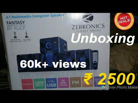 Unboxing best Bluetooth home theatre 