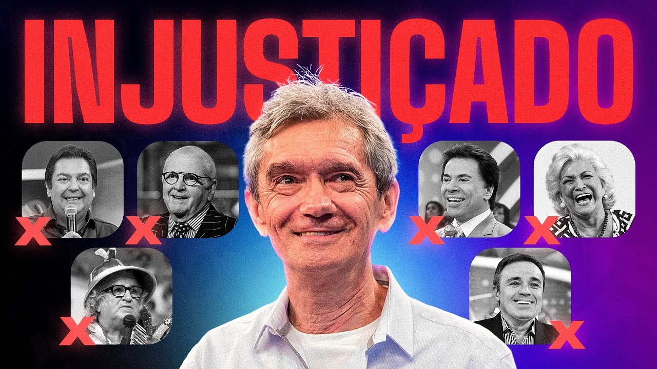 Provando que SERGINHO GROISMAN é o maior apresentador da TV brasileira