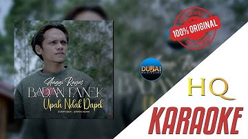 Anggi Rayns - Badan Panek Upah Ndak Dapek (Official Karaoke Video) | Original Version